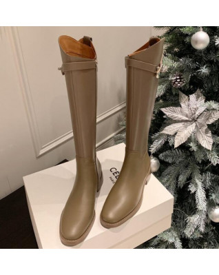 Platform Boots British Style Side Zipper High Tube Knee High Women's Shoes Fashion Spring Autumn Botas Platform Boots British Style Side Zipper High Tube Knee High Women's Shoes Fashion Spring Autumn Botas