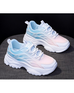 Mixed Colors Breathable Platform Sneakers 2023 New Casual Allmatch Mesh Lightweight Sprots Running Shoes Fashion Spring Autumn Mixed Colors Breathable Platform Sneakers 2023 New Casual Allmatch Mesh Lightweight Sprots Running Shoes Fashion Spring Autumn